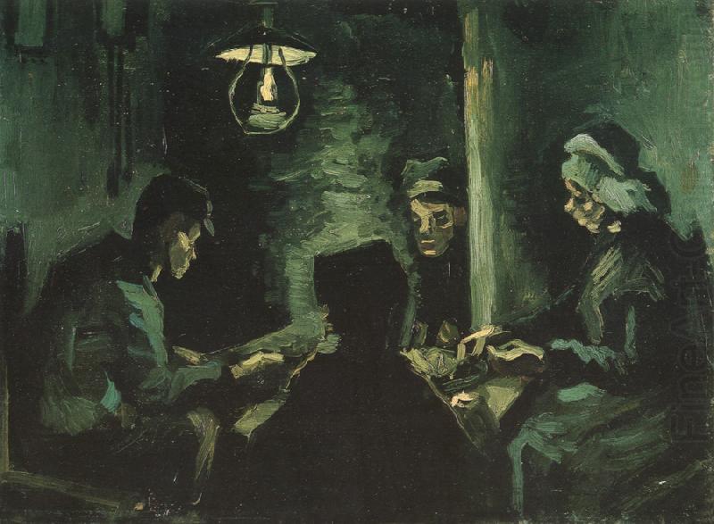 Four Peasants at a Meal (nn04), Vincent Van Gogh